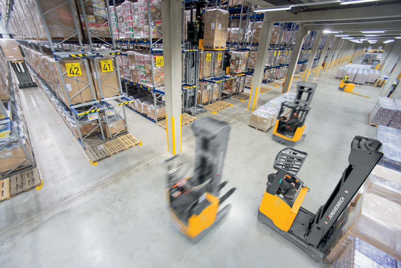 Warehouse Forklift Fleet