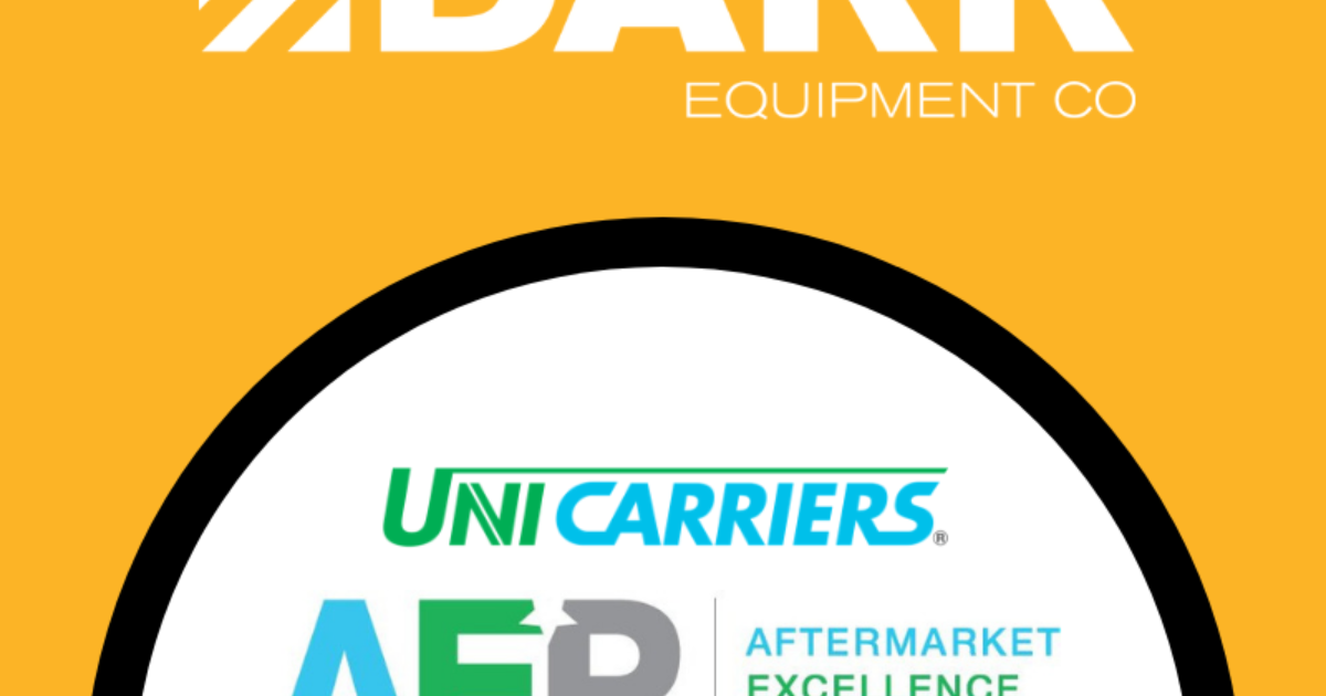 Featured image for “Darr Equipment received the Platinum award from UniCarriers Americas Corporation”