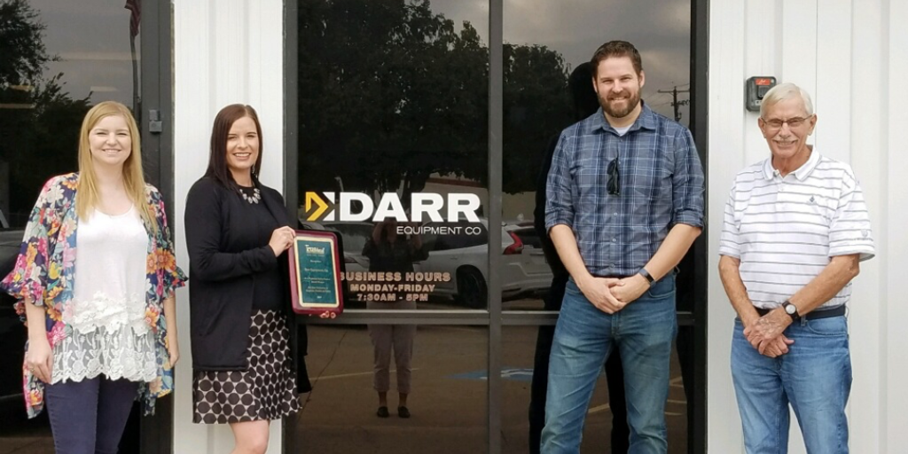 Featured image for “Darr Equipment Co. Wins Texas Mutual Safety Award”