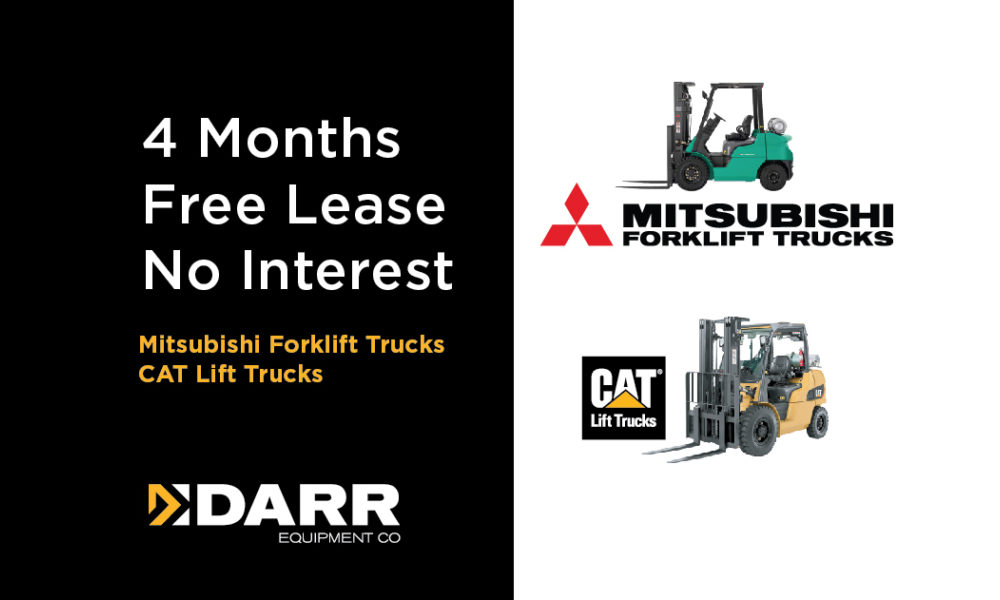 Featured image for “Four Free Months! New Forklift Leasing Program.”