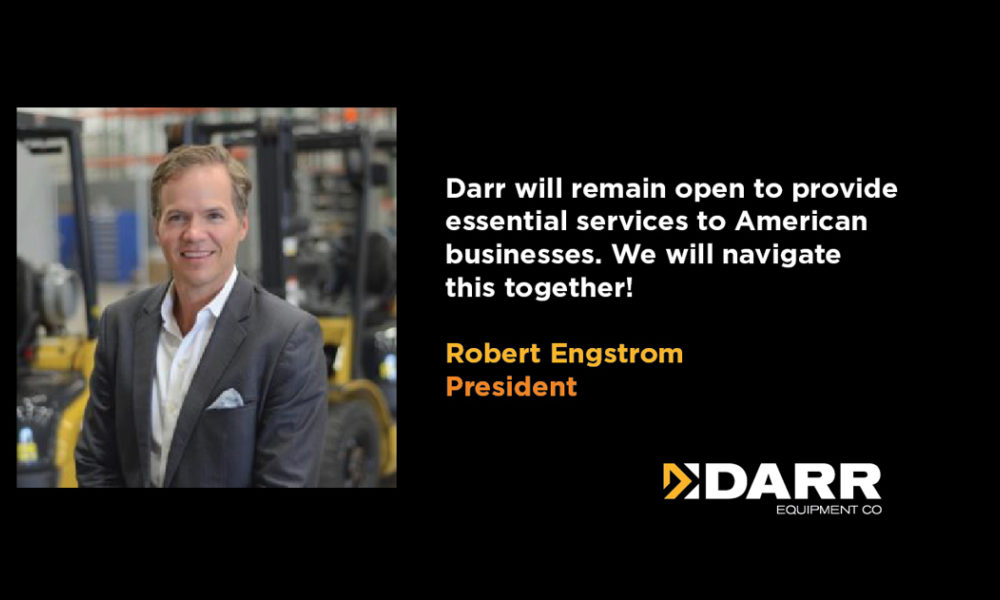 Featured image for “Darr is open and fully operational as an Essential Provider in the U.S.”