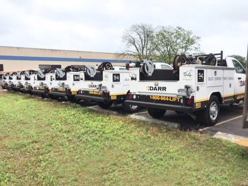 Darr Service Vehicle Line Up