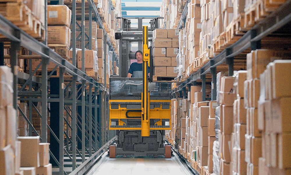 Featured image for “Manager’s Pick Product Review: Jungheinrich Class 2 Electric Narrow Aisle Forklifts”